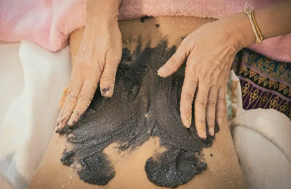 Mud Scrub at Egypt Star SPA Luxor