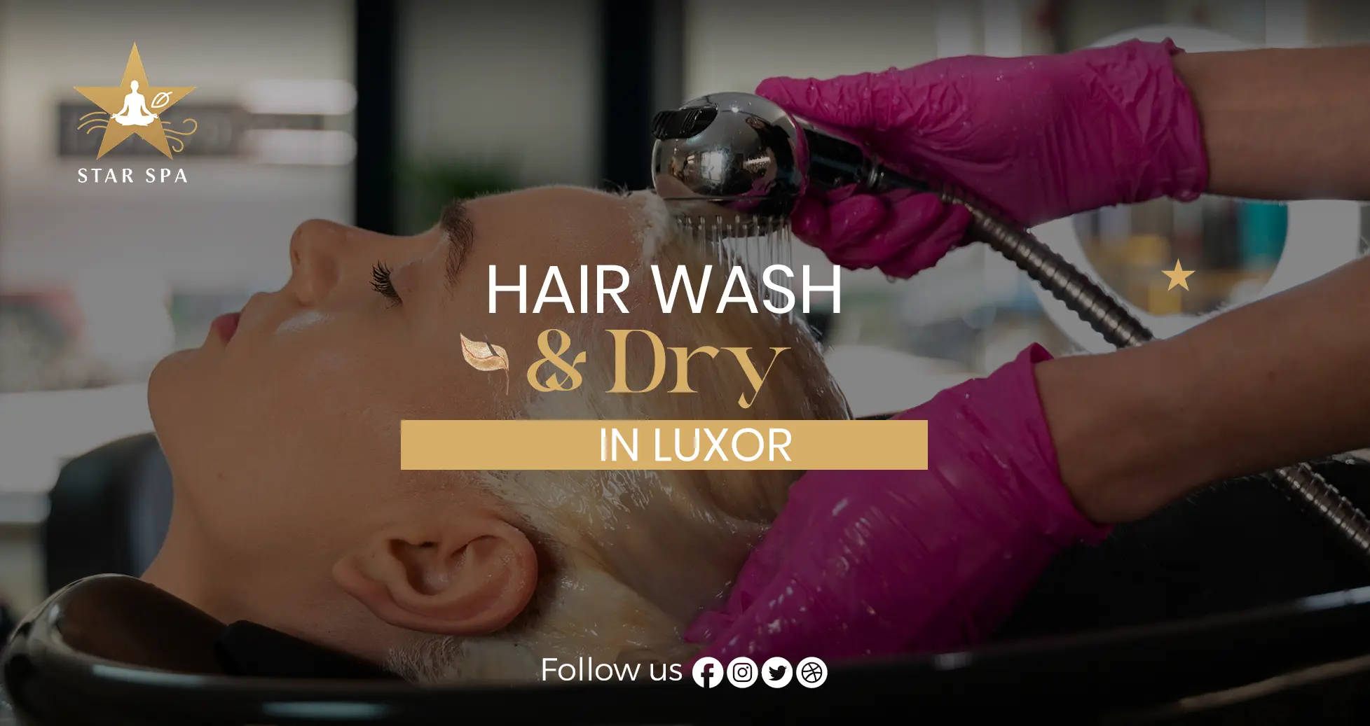 Hair Wash Dry Luxor Spa