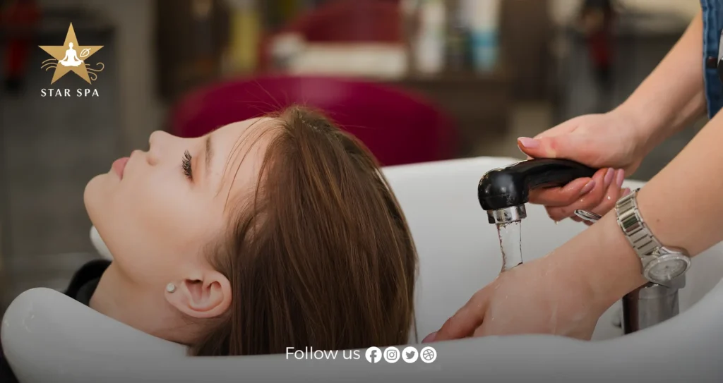 Hair Wash Dry Luxor Spa