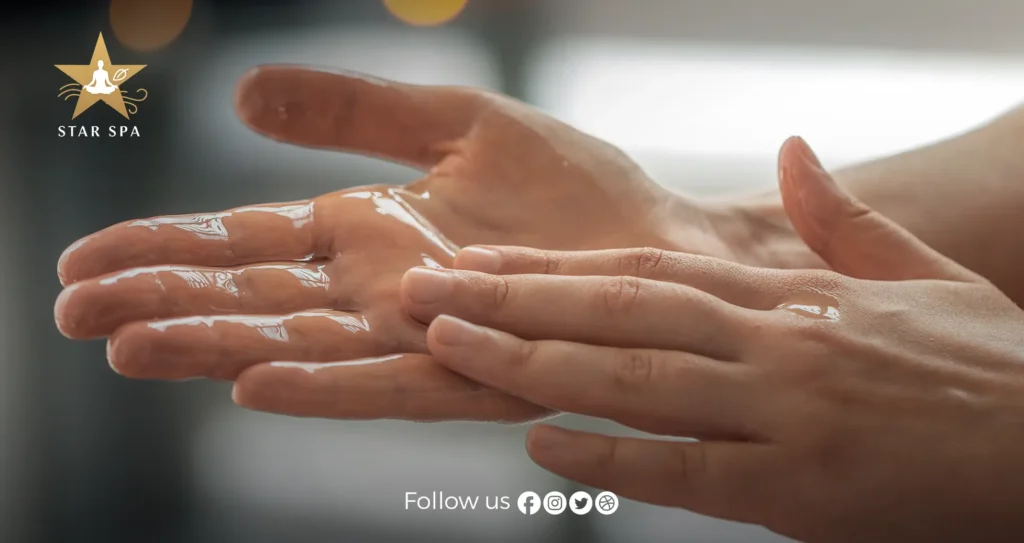 Hot Oil Treatment Hands Feet Luxor