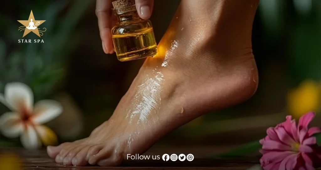 Body Scrub Hands Feet Oil Mask Luxor