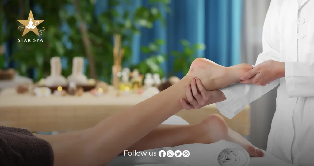 Spa treatment options for tired feet in Luxor
